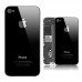 iPhone 4S Back Case - Black / White
